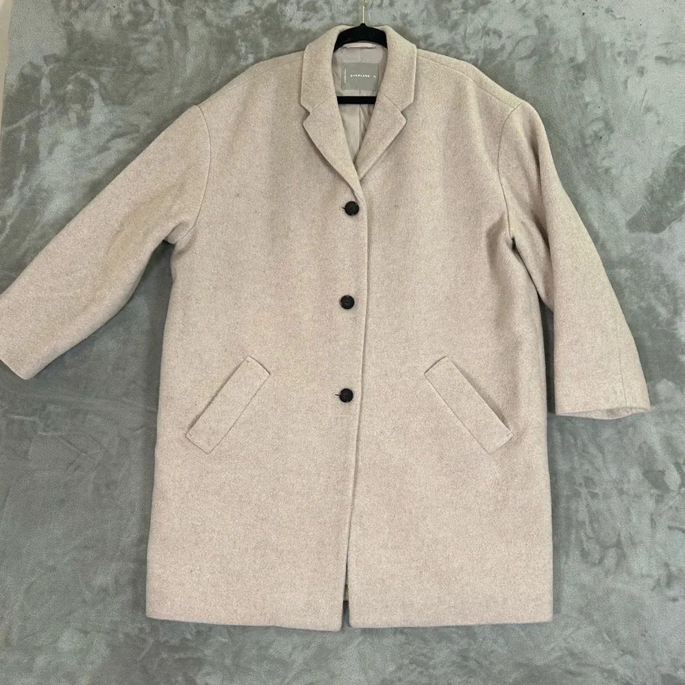 Everlane the Italian rewool cocoon coat - Picture 3 of 12